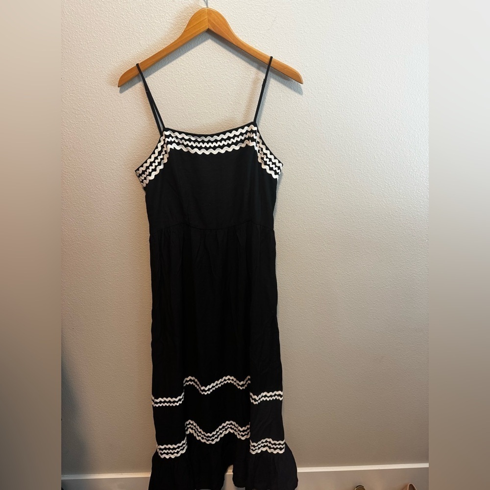 CeCe Black Summer Dress Size L - Picture 2 of 9
